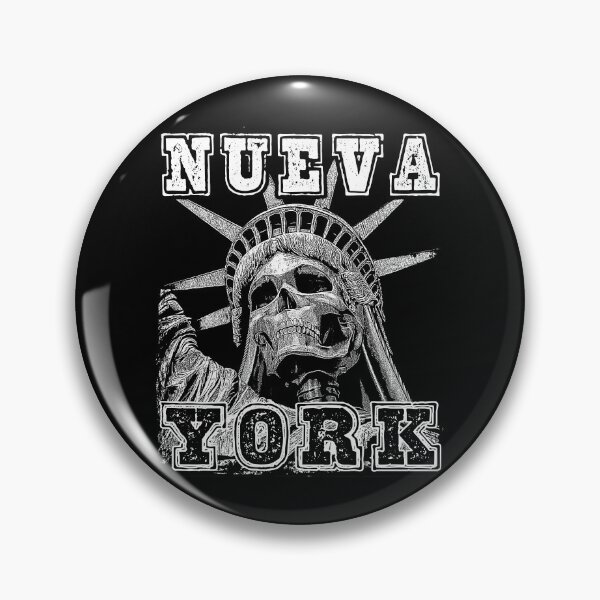 Item preview, Nueva York Gothic Spanish New York Statue Of Liberty Skull designed and sold by GrandeDuc.