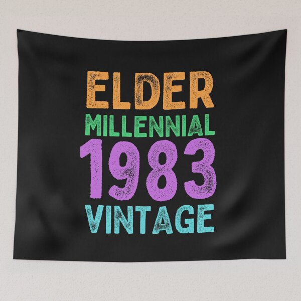 Item preview, Elder Millennial 1983 Vintage (different years available) designed and sold by DesignsofNote.