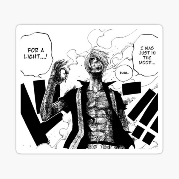 Lienzo de una pieza Sanji Pegatina