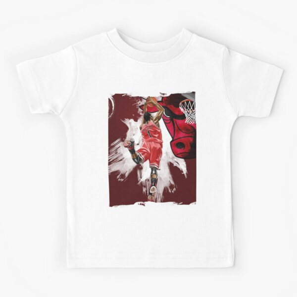 rose chicago bulls Kids T-Shirt for Sale by roweantonio