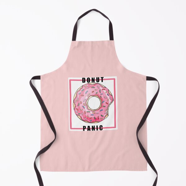 Item preview, donut panic - a drawn donut - coffee - donuts - gift for girlfriend - gift for boyfriend - funny donut sayings designed and sold by amartis.