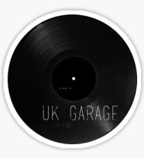 UK Garage Vinyl Sticker