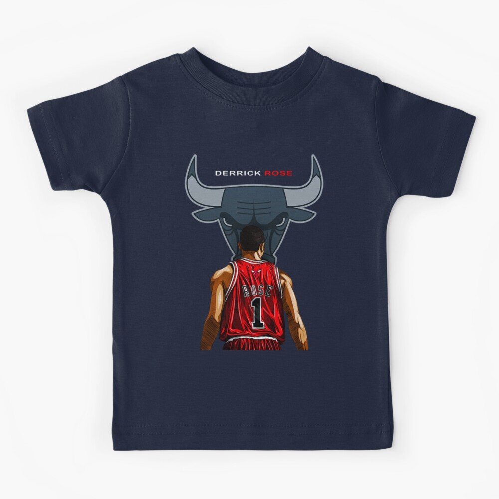 rose chicago bulls Kids T-Shirt for Sale by roweantonio