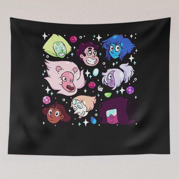 Item preview, Crystal Gem Friends T-Shirt designed and sold by riddleXXX.