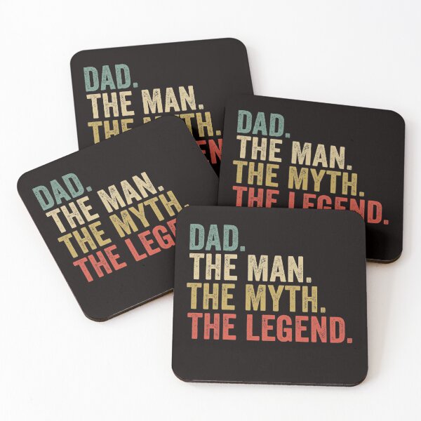 Item preview, Dad the man the myth the legend retro fathers day  designed and sold by Majesticoo.