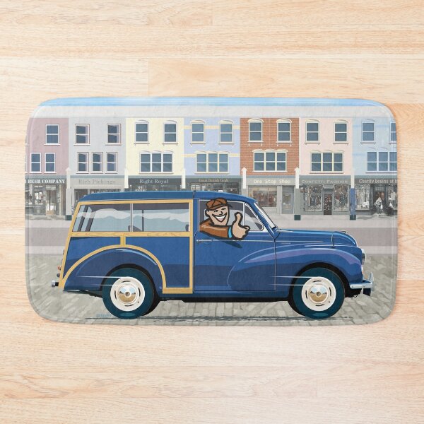 Item preview, Morris Minor Traveller in Trafalgar Blue designed and sold by Bigs66.