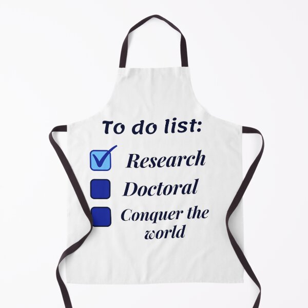 Item preview, Research scholar researcher - doctorate phd themed gifts (blue) designed and sold by RebelliousRosee.