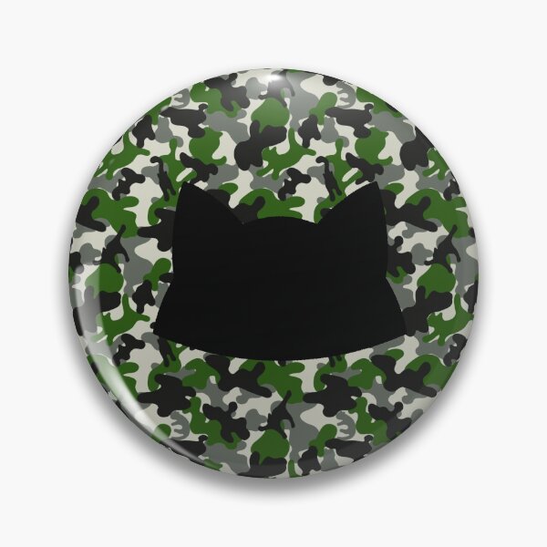 Item preview, Catmeowflage: Greyscale + Green designed and sold by WolfKat777.