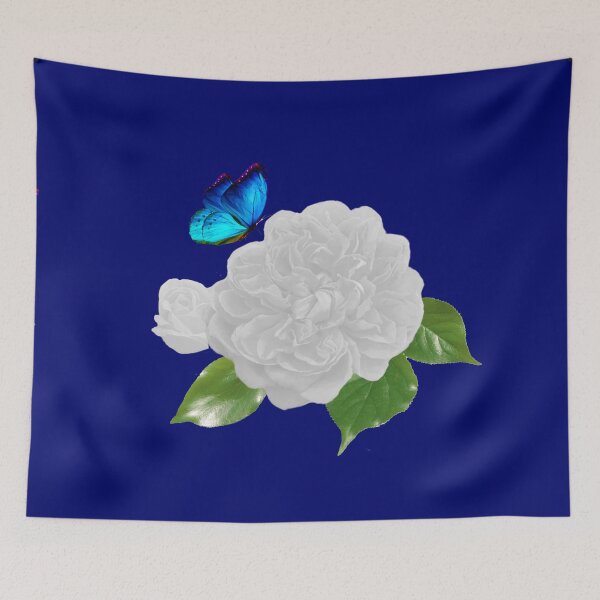 Item preview, Royal blue Peony roses designed and sold by SueKnox.