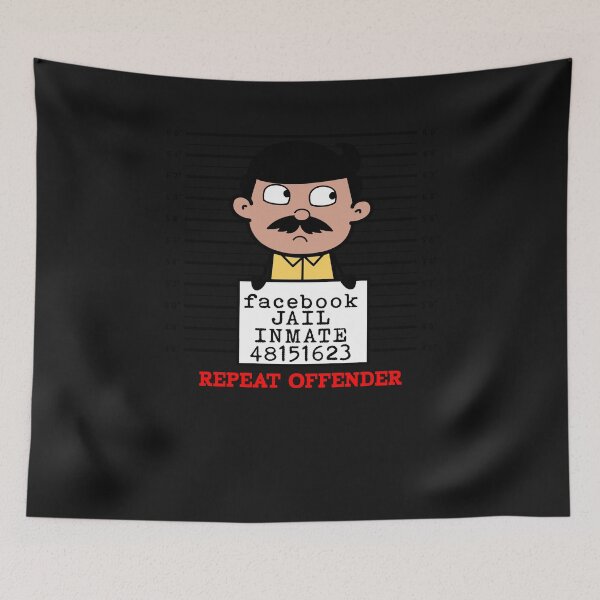 Item preview, Repeat Offender Facebook Jail Inmate 48151623 , Facebook Jail Inmate T designed and sold by QNHAFG.