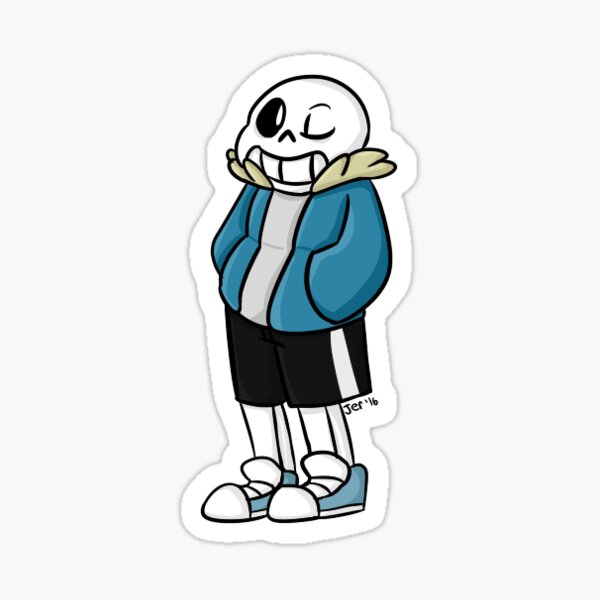 Undertale Sans Sticker for Sale by Constance Cartwright