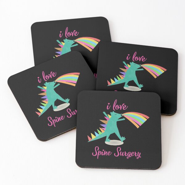 Item preview, Orthopedics. spine surgery. i love spine surgery, dinosaur designed and sold by doctors-apparel.