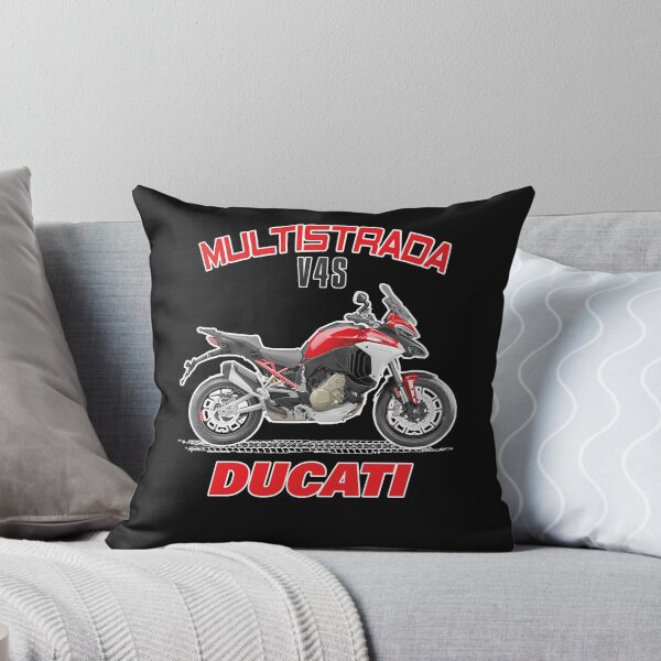 Artikelvorschau, Grafikdesigner Bekleidung & Zubehör von DUCATI MULTISTRADA V4 S T-Shirt entworfen und verkauft von riddleXXX.