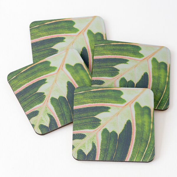Item preview, Green Leaves Pattern,  Brush Strokes, Minimalistic Abstract Art, Palm Leaf Home Decor designed and sold by SirajDecors.