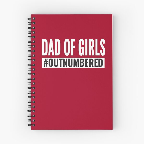 Item preview, Girl Dad Outnumbered funny Fathers Day Gift from Wife Daughter proud and happy T-Shirt  designed and sold by AMZBlacKStore.