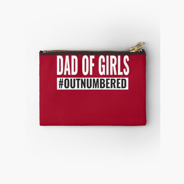 Item preview, Girl Dad Outnumbered funny Fathers Day Gift from Wife Daughter proud and happy T-Shirt  designed and sold by AMZBlacKStore.