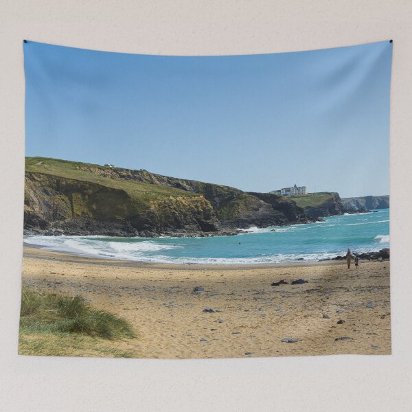 Item preview, Photographic print of Gunwalloe Church Cove Beach Cornwall designed and sold by  Roscorla Photography.