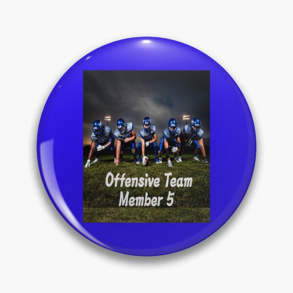 Item preview, Target team member,Five Offensive Team Members for American Football Victory designed and sold by mostheristore.