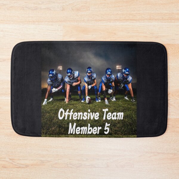 Item preview, Target team member,Five Offensive Team Members for American Football Victory designed and sold by mostheristore.