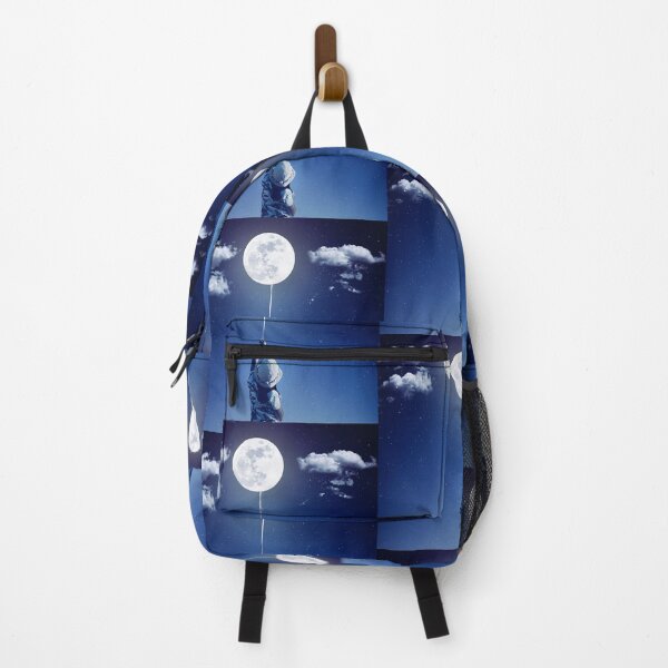 Item preview, Holding moon balloon designed and sold by Yasmine khalifa.