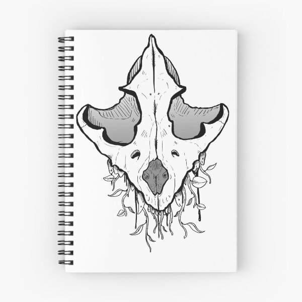 Item preview, Hyena Skull - Sickness designed and sold by InkyBlueRose.
