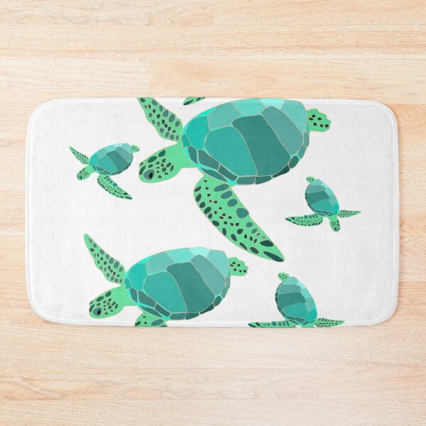 Item preview, Sea turtles running to ocean designed and sold by orangerinka.