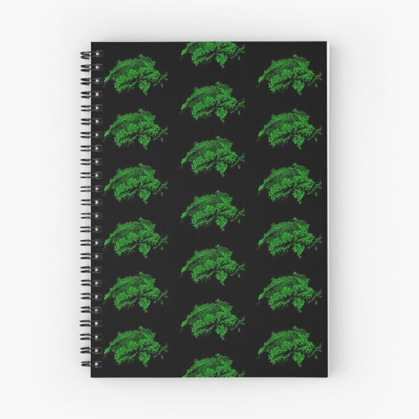 Item preview, Switzerland Forest Cover Map with Black Background designed and sold by GrasshopperGeo.
