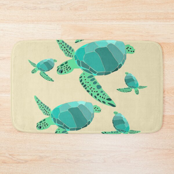 Item preview, Sea turtles running to ocean II designed and sold by orangerinka.
