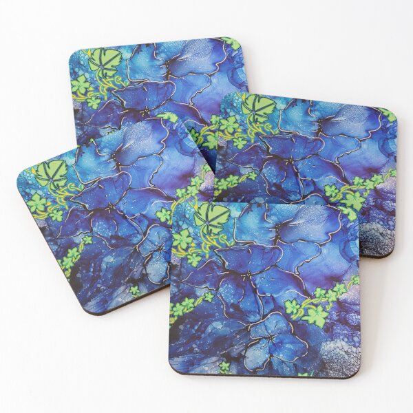 Item preview, Blue Flower Passion  designed and sold by Lauren McMillan.