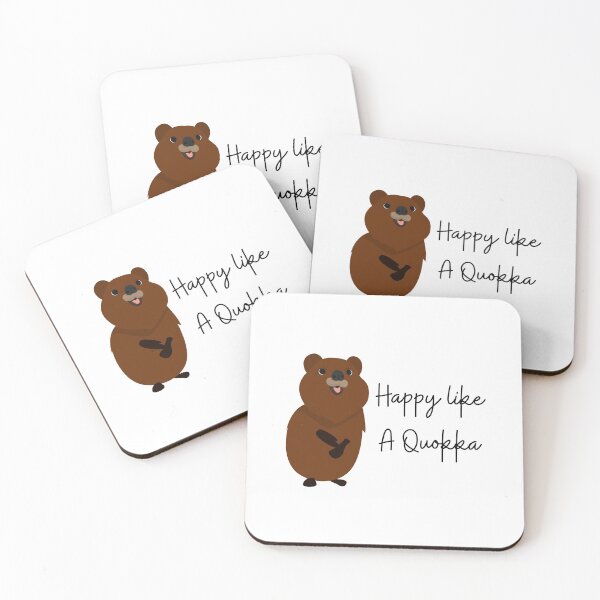Item preview, Happy Like A Quokka 2 designed and sold by Meggie-moos.