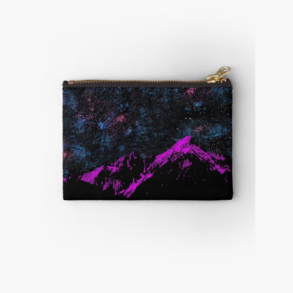 Item preview, Stars and Mountains - Mountain Range Galaxy designed and sold by cannevas.