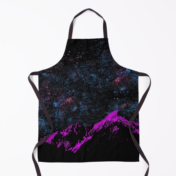 Item preview, Stars and Mountains - Mountain Range Galaxy designed and sold by cannevas.