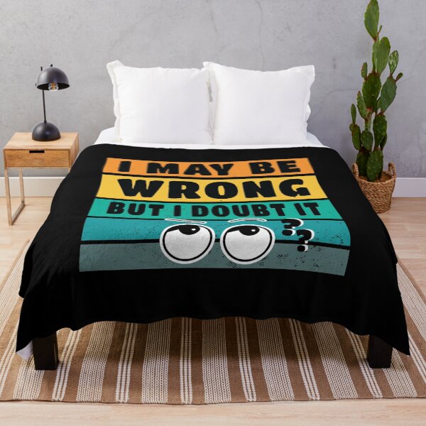 Item preview, Eyes Rolling, I May Be Wrong But I Doubt IT Vintage Grunge designed and sold by ARTsPlural.