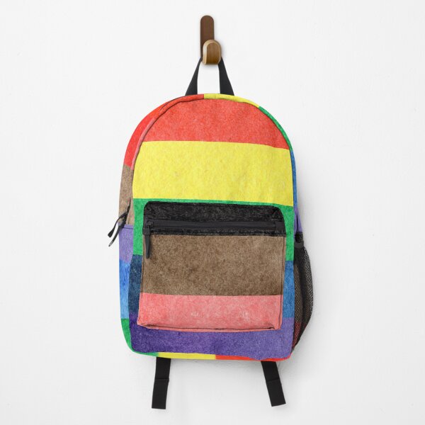 Item preview, Gay Pride Flag Watercolor Stripe Inclusive BIPOC designed and sold by sadiesavesit.