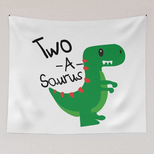 Item preview, cute tow dinosaur designed and sold by hobbystore0-0.