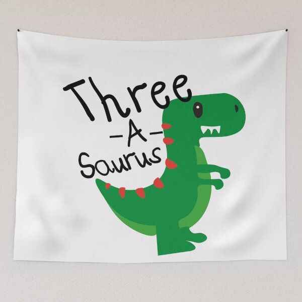 Item preview, cute three dinosaur designed and sold by hobbystore0-0.