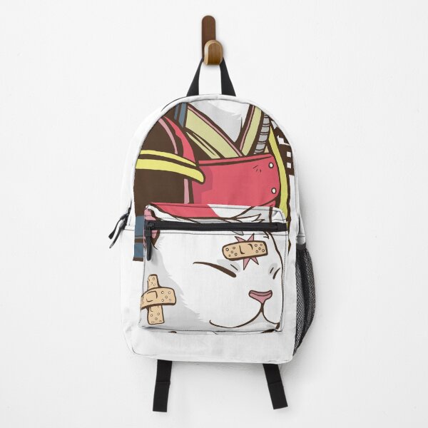 Item preview,  a samurai cat with bandages in its face designed and sold by Hasan Kamal.