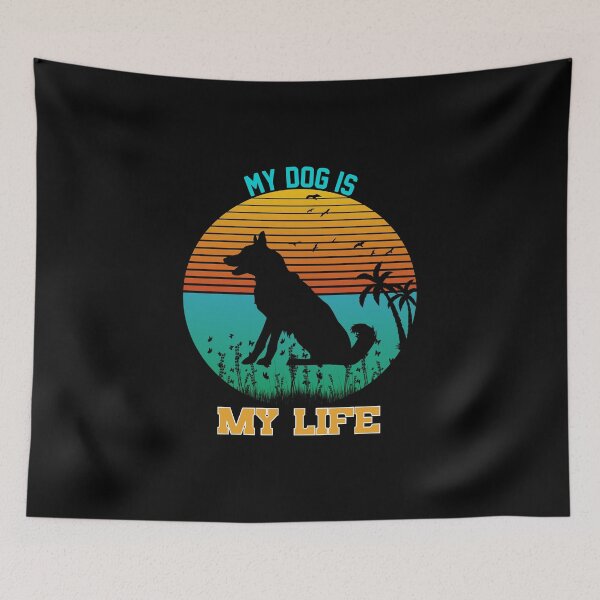 Item preview, My dog is my life designed and sold by pnkpopcorn.