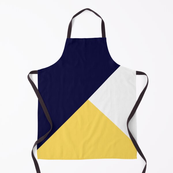 Item preview, Tricolor Navy Blue Mustard Yellow And White designed and sold by rewstudio.