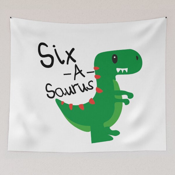 Item preview, cute six dinosaur designed and sold by hobbystore0-0.