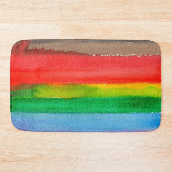 Item preview, Gay Pride Flag Watercolor Stripe Inclusive BIPOC with bleed designed and sold by sadiesavesit.