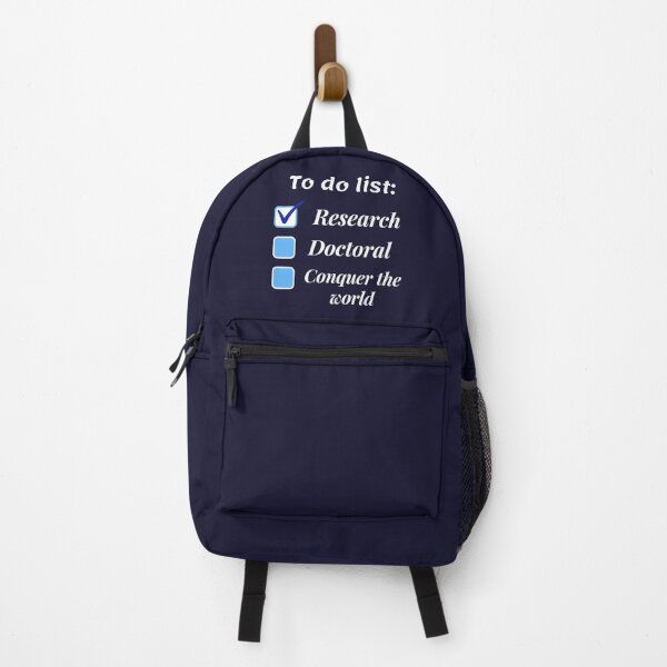 Item preview, Research scholar researcher - doctorate phd themed gifts (dark blue) designed and sold by RebelliousRosee.