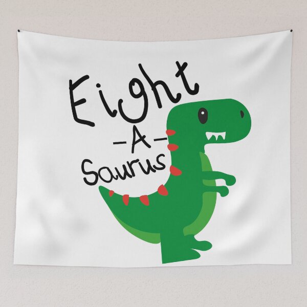 Item preview, cute eight dinosaur designed and sold by hobbystore0-0.