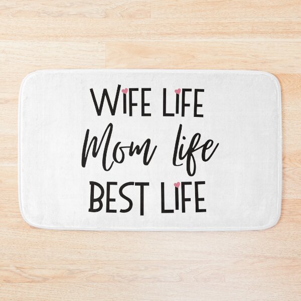 Item preview, Wife life, Mom life, Best life designed and sold by KlaraMacinka.
