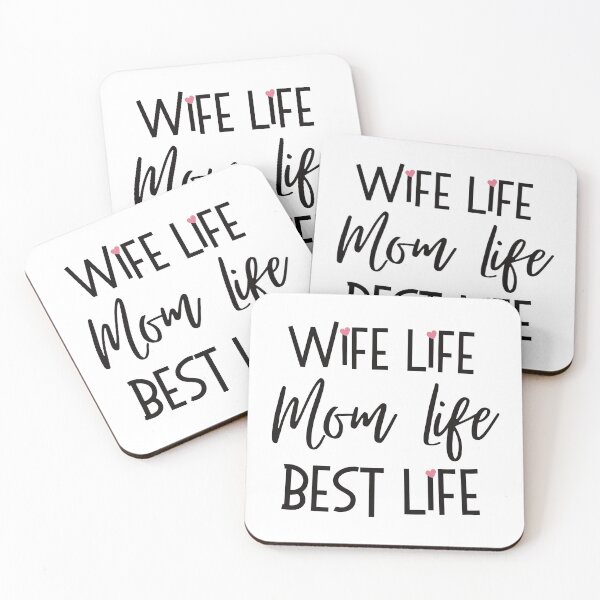 Item preview, Wife life, Mom life, Best life designed and sold by KlaraMacinka.
