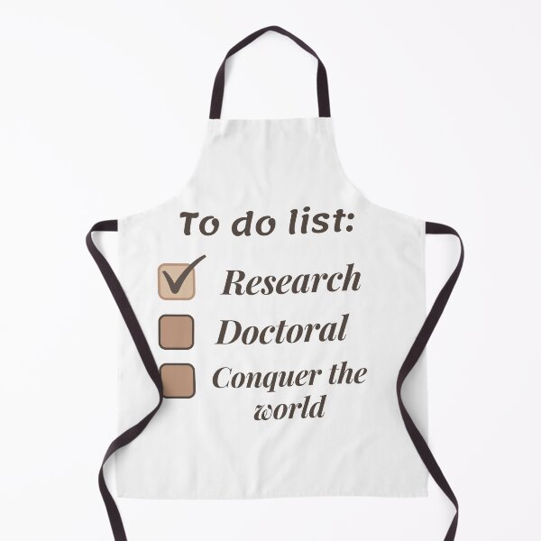Item preview, Research scholar researcher - doctorate phd themed gifts (brown) designed and sold by RebelliousRosee.