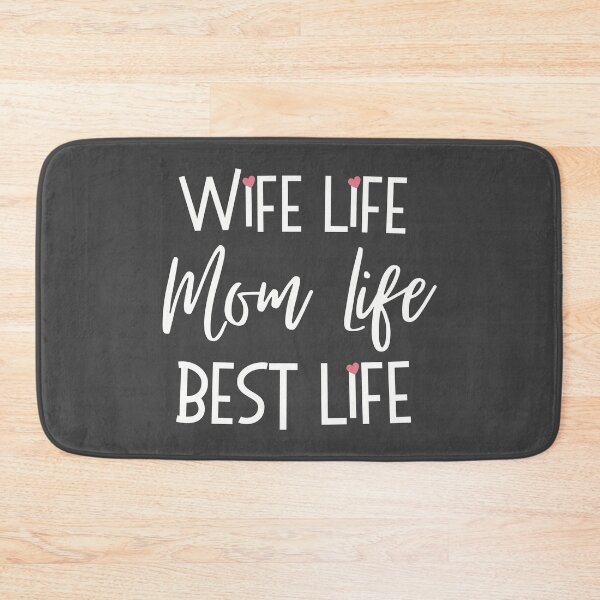 Item preview, Wife life, Mom life, Best life designed and sold by KlaraMacinka.