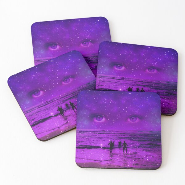 Item preview, Fantasy Eyes  Watching over Purple Beach  designed and sold by Yasmine khalifa.