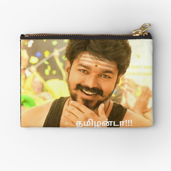 Thalapathy Vijay Zipper Pouches for Sale | Redbubble Thalapathy Vijay Zipper Pouches for Sale | Redbubble