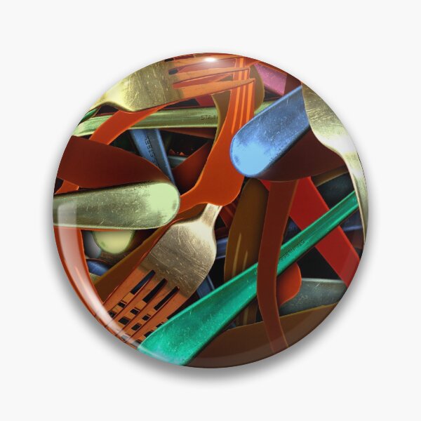 Item preview, Colourful Forks designed and sold by Dreamscape Eclectic .